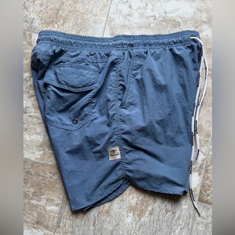 Maamgic Blue Swim Shorts with Drawstring - Picture 3 of 5
